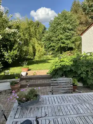 Jardin naturel et écologique à Bruxelles, favorisant la biodiversité